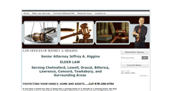 Desktop Screenshot of higginsandgianino.com